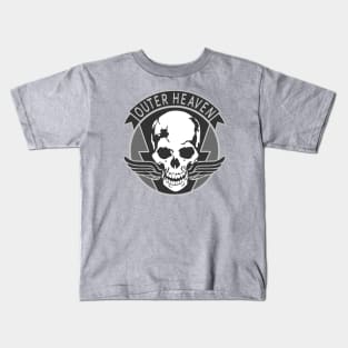 Metal Gear Solid - Outer Heaven logo Kids T-Shirt